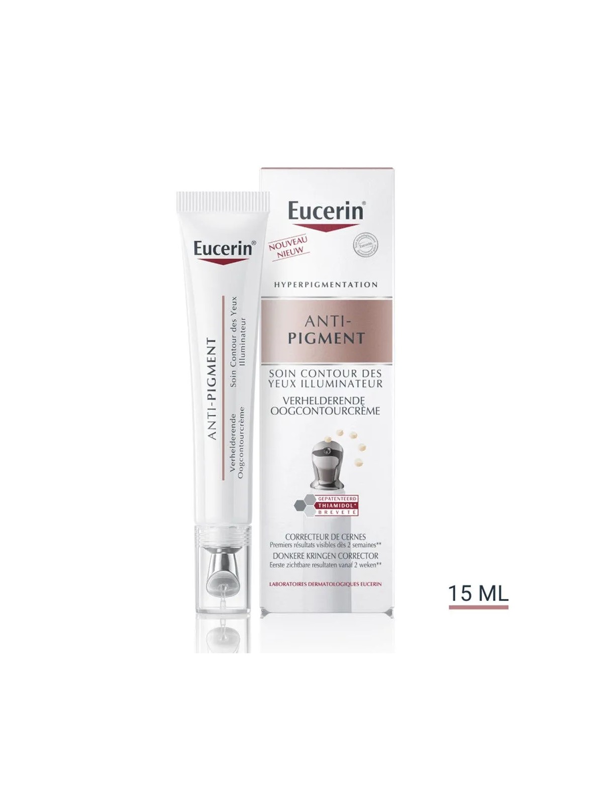 Eucerin Anti-Pigment Soin Contour des Yeux Illuminateur 15ml