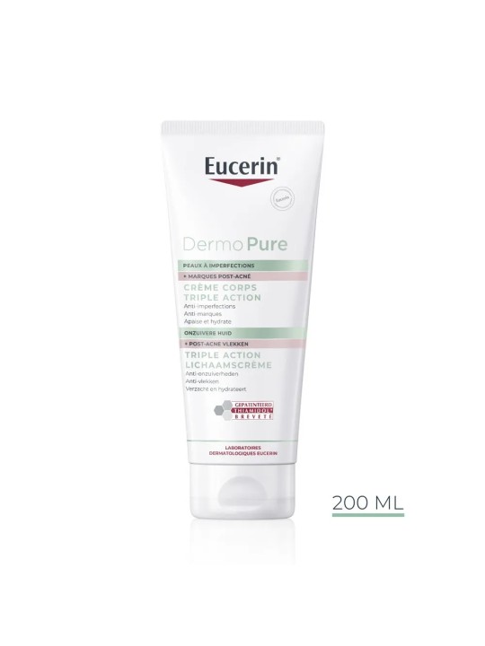 Eucerin Dermopure Crème Corps Triple Action 200ml