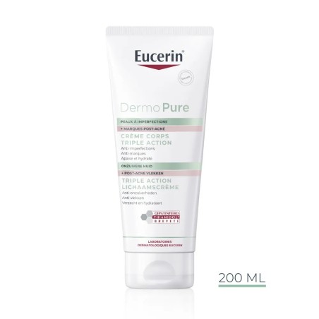 Eucerin Dermopure Crème Corps Triple Action 200ml