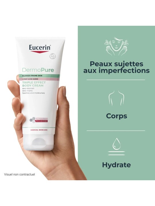 Eucerin Dermopure Crème Corps Triple Action 200ml