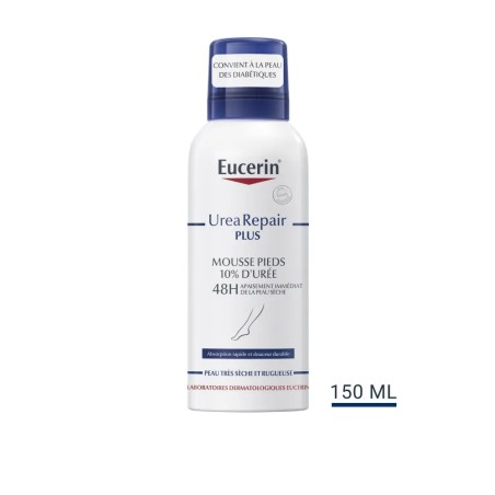 Eucerin UreaRepair Plus Mousse Pieds 10% d'Urée 150ml