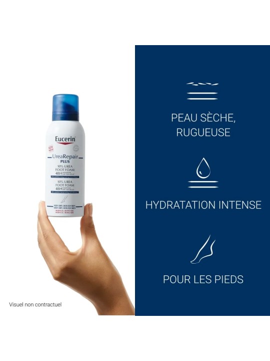 Eucerin UreaRepair Plus Mousse Pieds 10% d'Urée 150ml