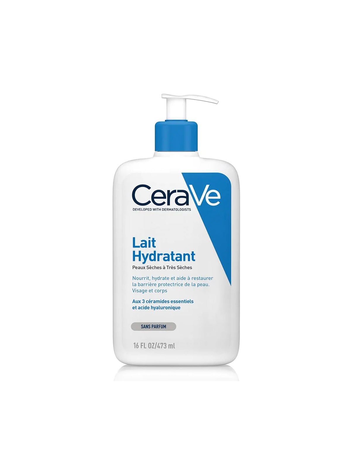 Cerave Body Lait Hydratant Visage Et Corps Peaux Seches A Tres Seches 473ml