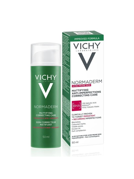 Vichy Normaderm Soin Correcteur Hydratant Peaux Mixtes A Grasses 50ml