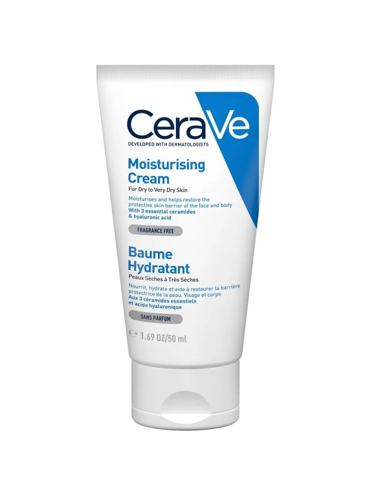 Cerave Body Baume Hydratant Visage Et Corps Peaux Seches A Tres Seches 50ml