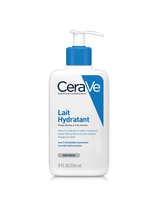 Cerave Body Lait Hydratant Visage Et Corps Peaux Seches A Tres Seches 236ml