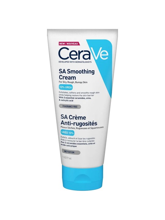 Cerave Body SA Creme Anti-rugosites 10% D'uree Et Acide Salicylique Peaux Seches 177ml