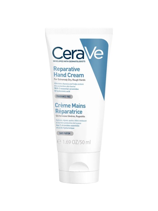 Cerave Body Creme Mains Reparatrice Secheresses Severes Et Rugosites 50ml