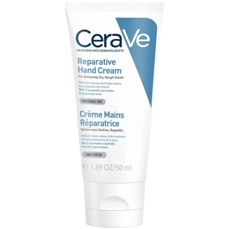 Cerave Body Creme Mains Reparatrice Secheresses Severes Et Rugosites 50ml