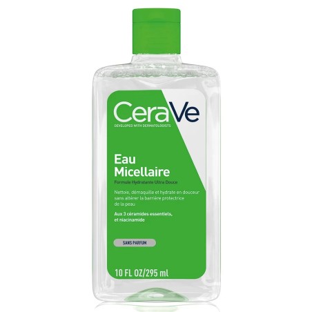 Cerave Face Eau Micellaire Demaquillant Peaux Normales A Seches 295ml