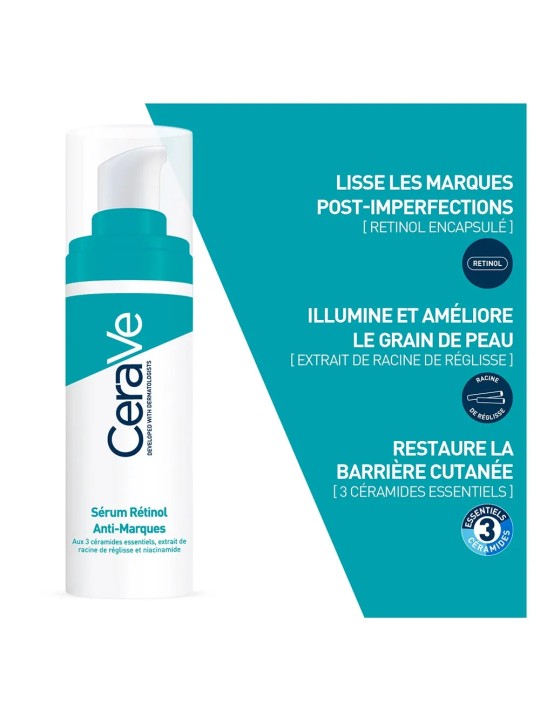 Cerave Sérum Rétinol Anti-Marques 30ml