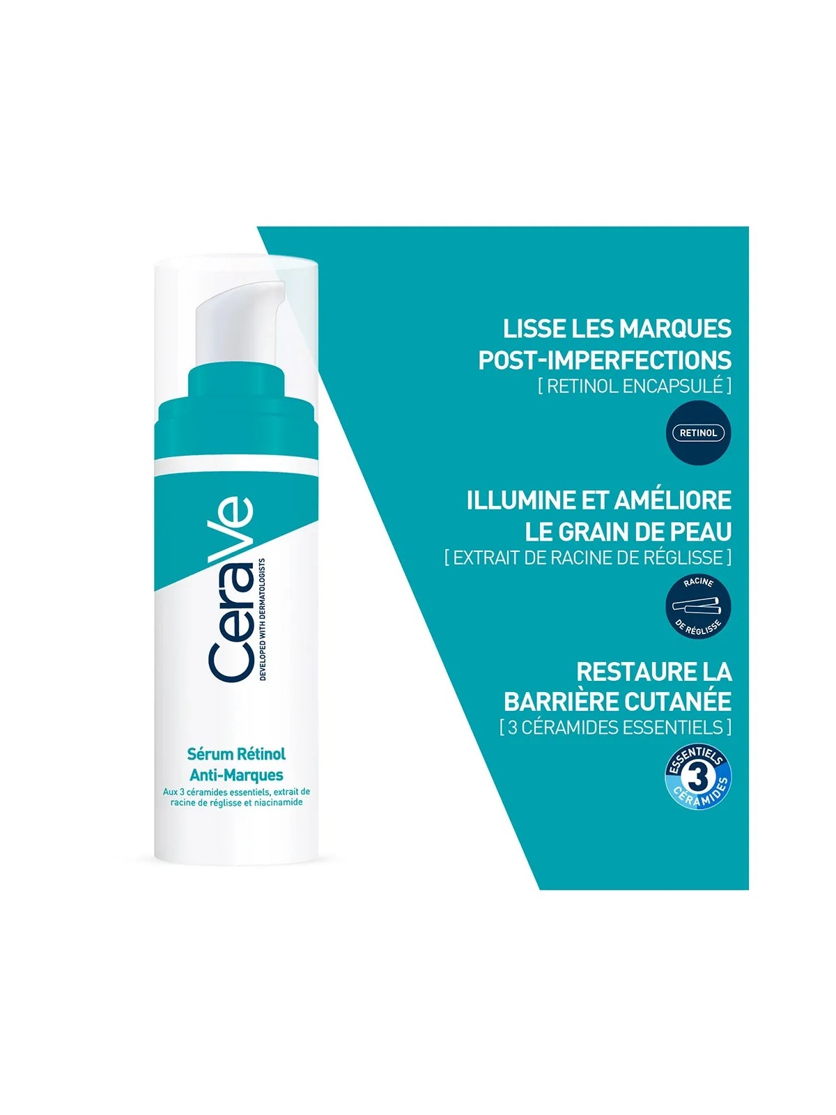 Cerave Sérum Rétinol Anti-Marques 30ml