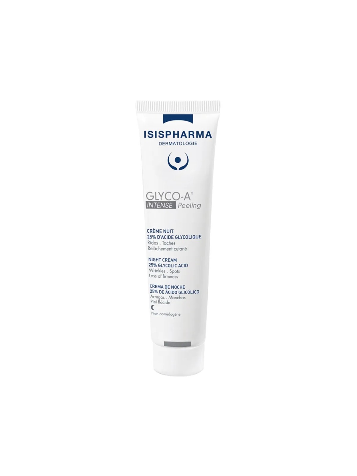 Isispharma Glyco-A Crème de nuit intense peeling 25% d'acide glycolique 30ml