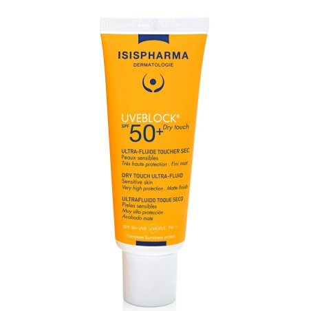 Isispharma Uveblock Ultra Fluide Toucher Sec Spf50+ Dry Touch 40ml