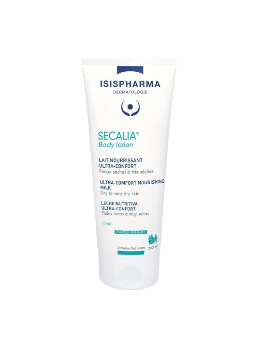 Isispharma Secalia Lait Nourrissant Ultra-Confort Peaux Sèches à Très Sèches 200ml