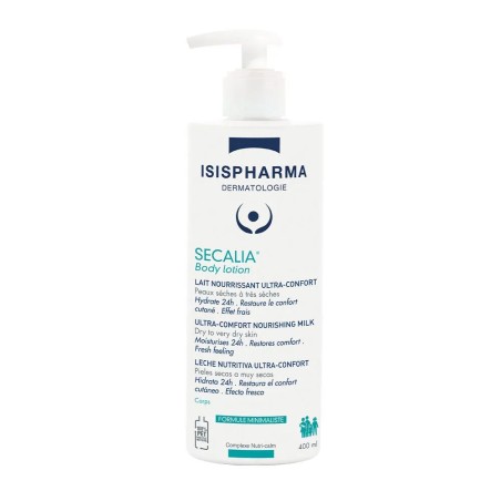 Isispharma Secalia Lait Nourrissant Ultra-Confort Peaux Sèches à Très Sèches 400ml