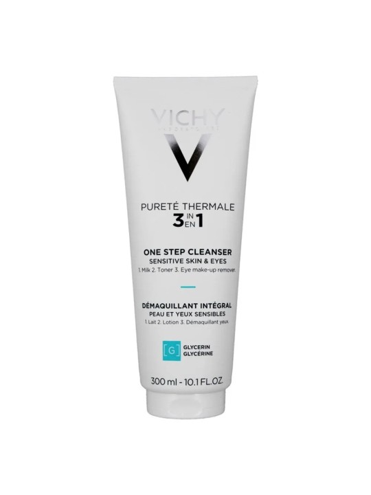 Vichy Purete Thermale Démaquillant Intrégal 3en1 Visage Et Yeux Peaux Sensibles 300ml