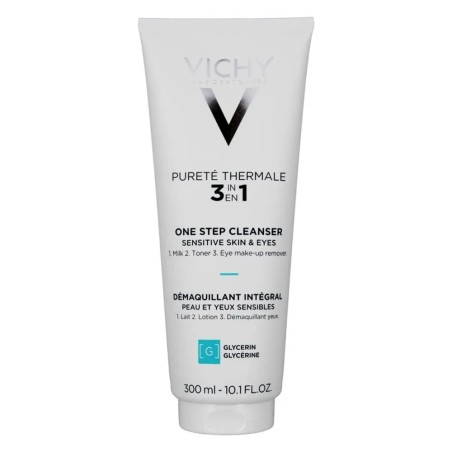 Vichy Purete Thermale Démaquillant Intrégal 3en1 Visage Et Yeux Peaux Sensibles 300ml