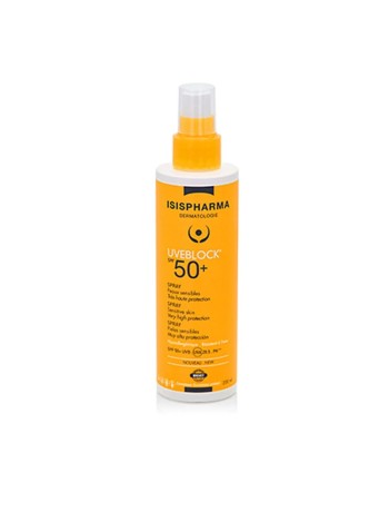 Isispharma Uveblock Spray Solaire Tres Haute Protection Spf50+ 200ml