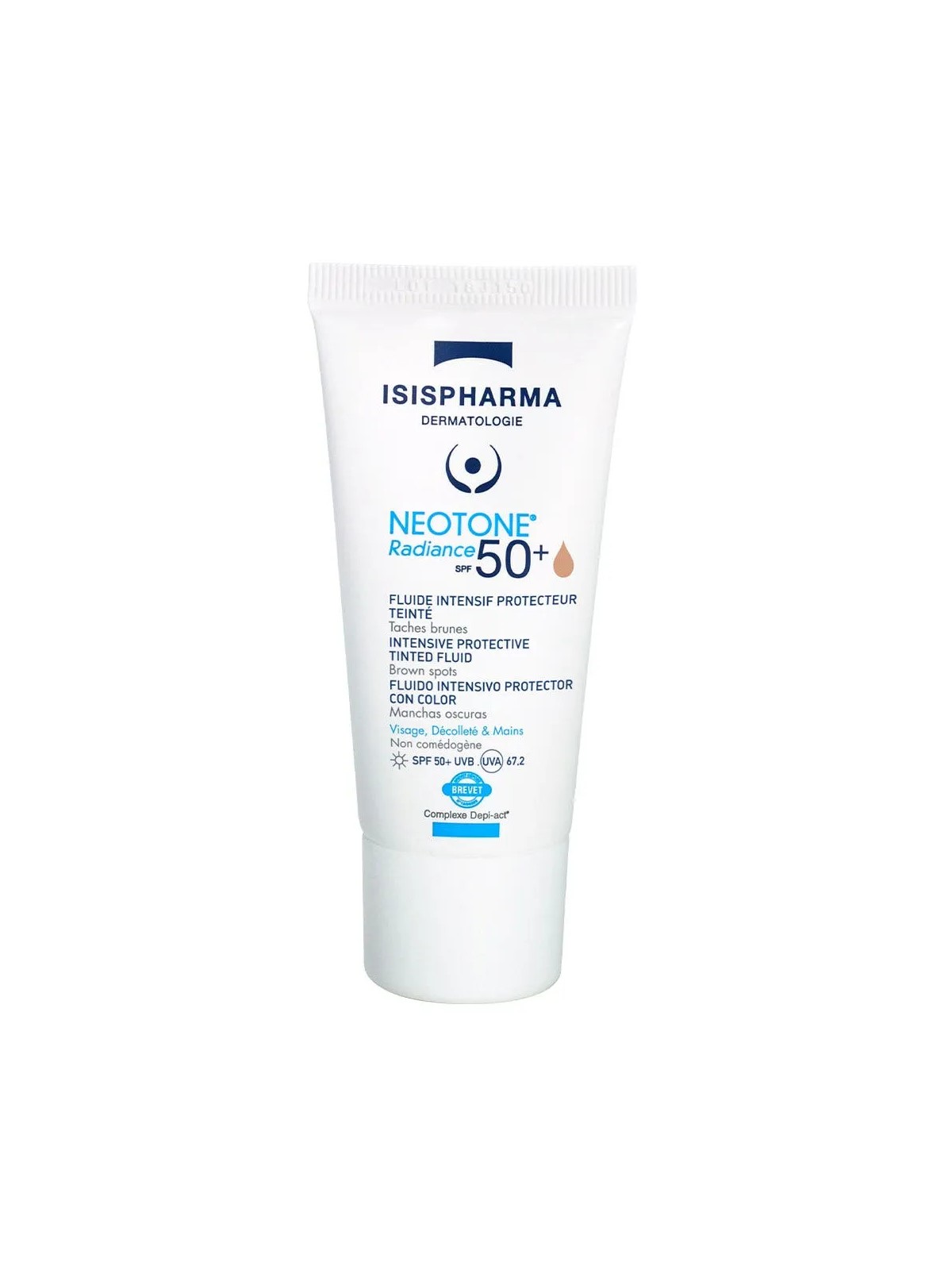 Isispharma Neotone Fluide intensif protecteur teinté Radiance SPF50+ 30ml