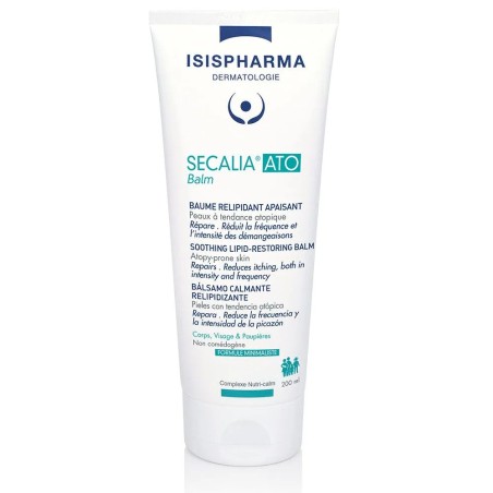 Isispharma Secalia Baume Relipidant Apaisant Ato Balm Peaux Atopiques 200ml