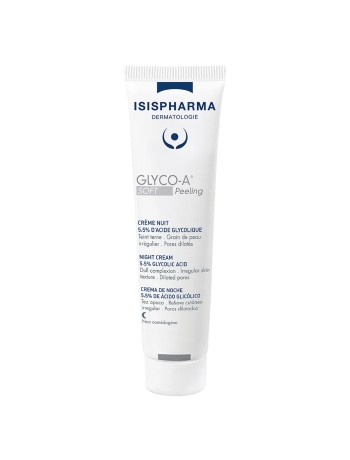 Isispharma Glyco-A Crème de nuit Soft peeling 5,5% d'acide glycolique 30ml