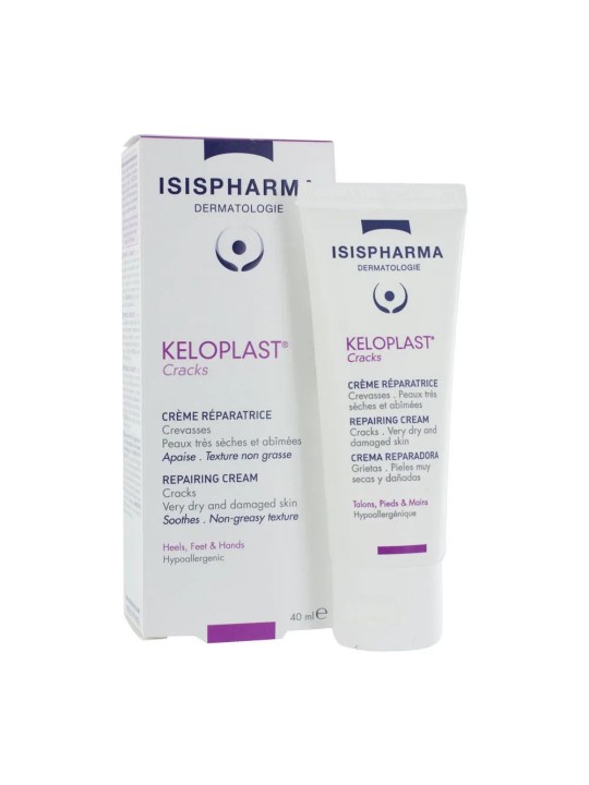 Isispharma Keloplast Creme Reparatrice Cracks Peaux Tres Seches Et Abimees 40ml