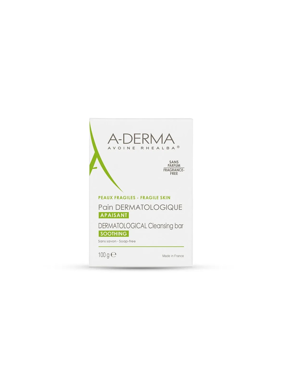 A-Derma Avoine Rhealba Pain Dermatologique 100g