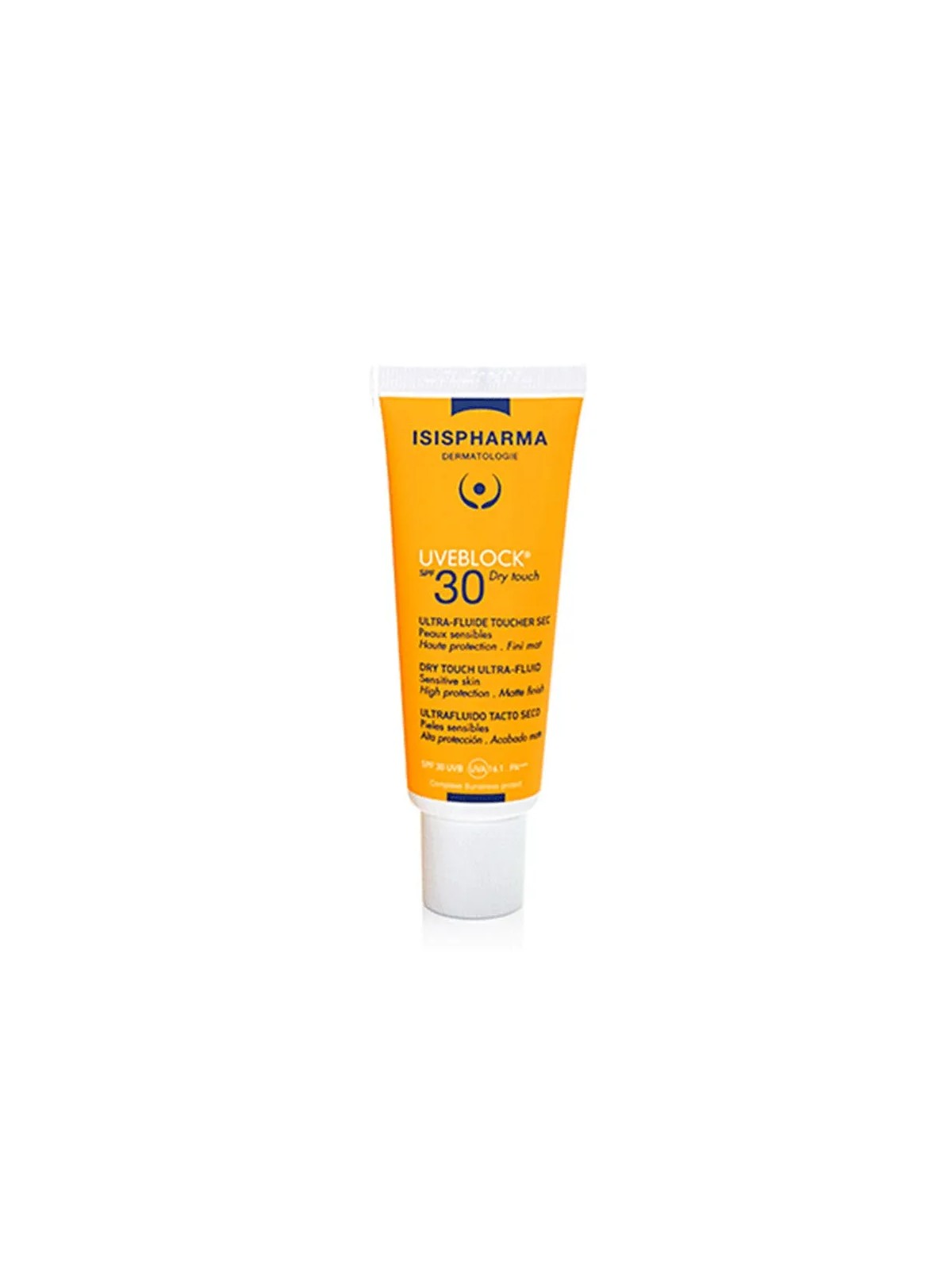 Isispharma Uveblock Ultra Fluide Toucher Sec Spf30+ Dry Touch 40ml