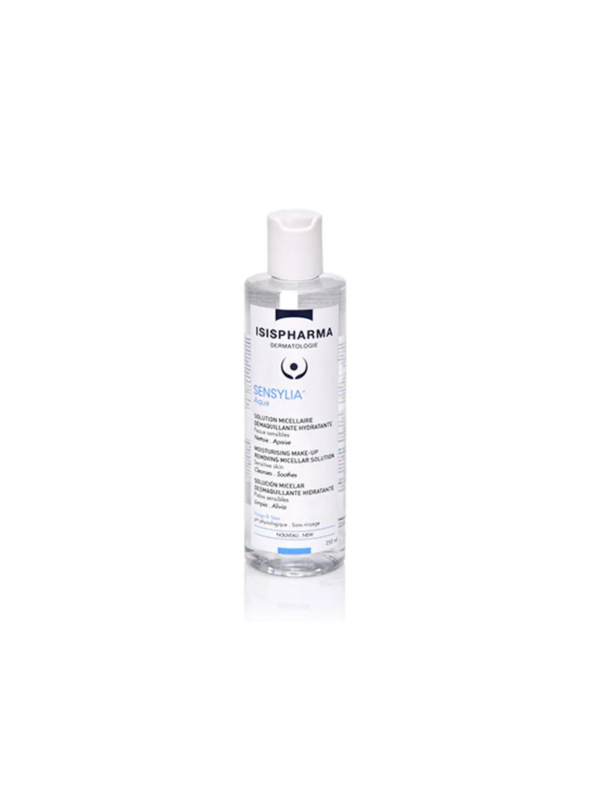 Isispharma Sensylia Solution Micellaire Demaquillante Hydratante Aqua Peaux Sensibles 250ml