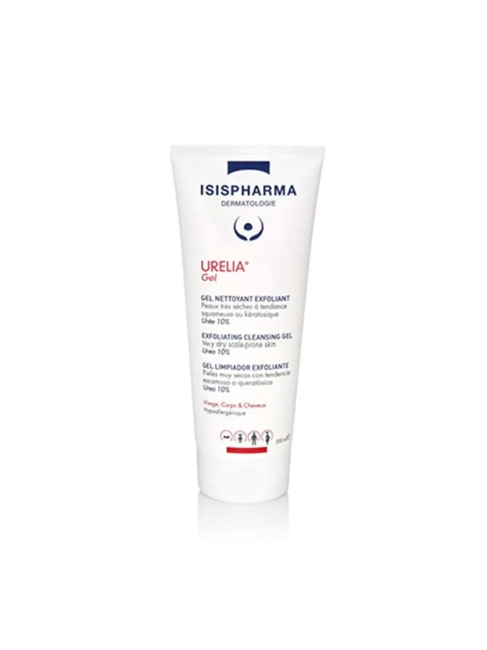 Isispharma Urelia Gel Nettoyant Exfoliant Gel Peaux Tres Seches A Tendance Atopique 200ml