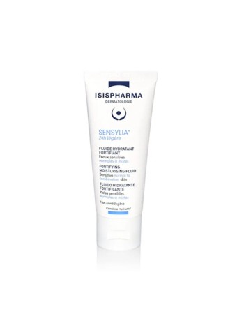 Isispharma Sensylia Fluide Hydratant Fortifiant 24h Legere Peaux Normales A Mixtes 40ml