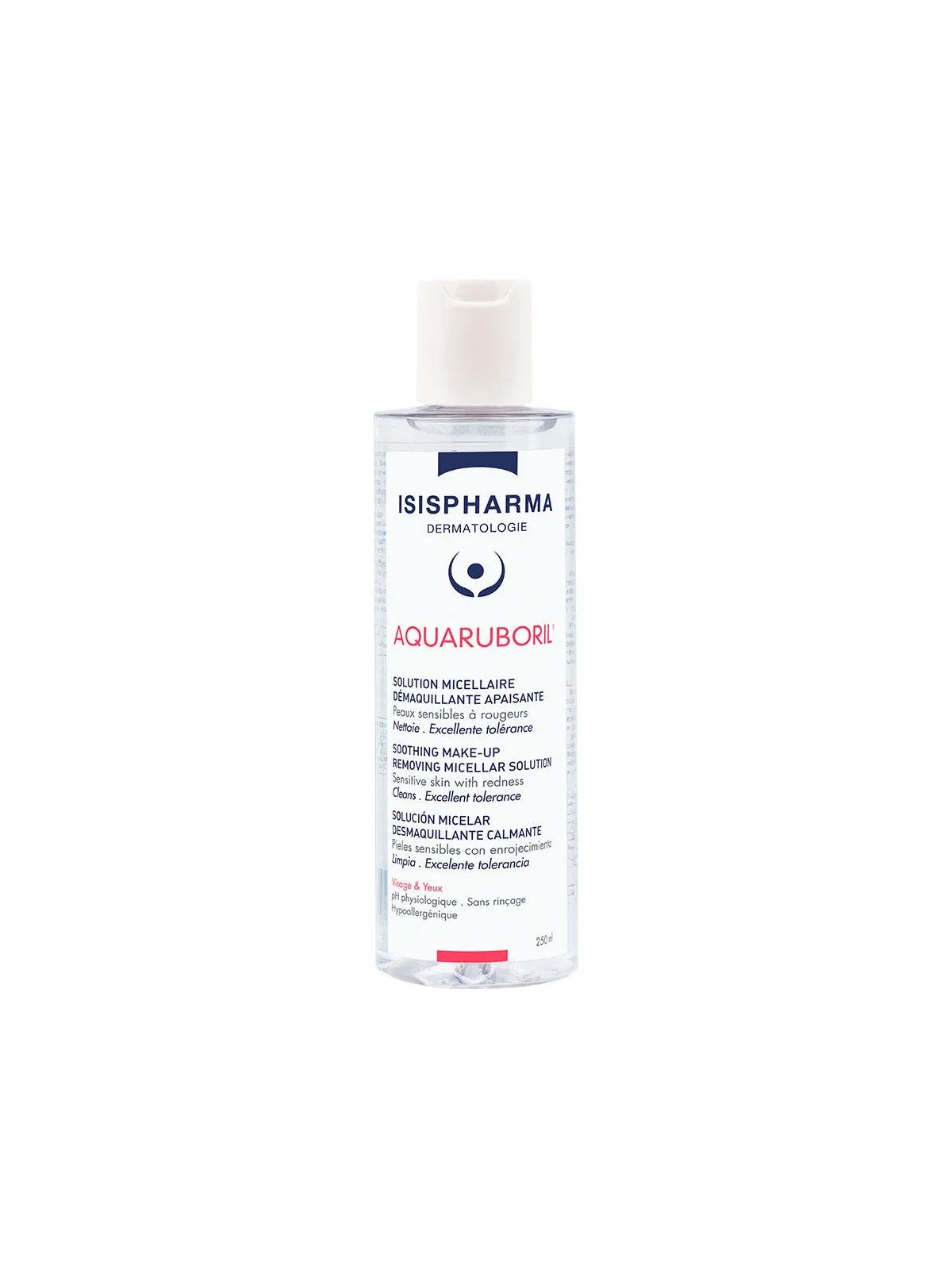 Isispharma Solution Micellaire Demaquillante Peaux Sensibles A Rougeurs 250ml