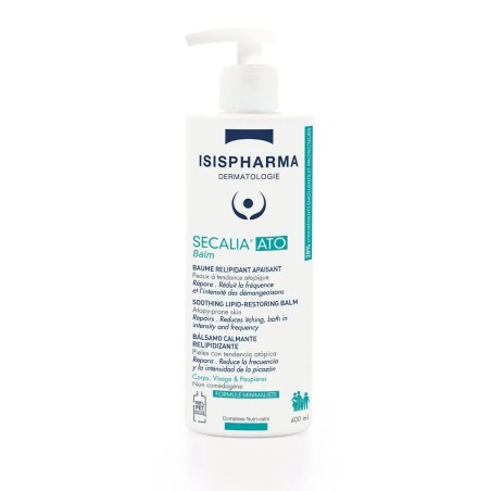 Isispharma Secalia Ato Baume Relipidant Peaux à Tendance Atopique 400ml