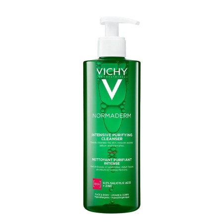 Vichy Normaderm Nettoyant Purifiant Intense Visage et Corps 400ml