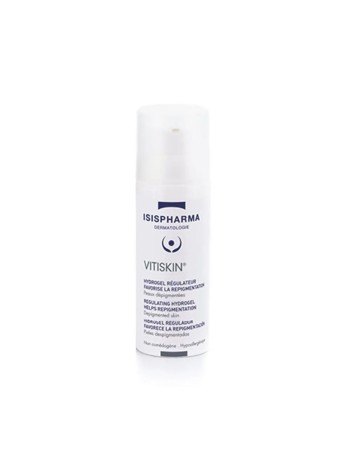 Isispharma Vitiskin Hydrogel Regulateur Peaux Depigmentees 50ml
