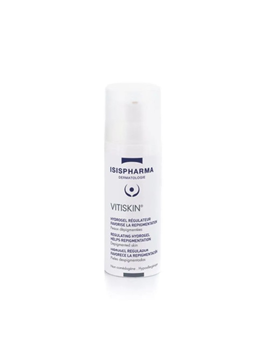 Isispharma Vitiskin Hydrogel Regulateur Peaux Depigmentees 50ml