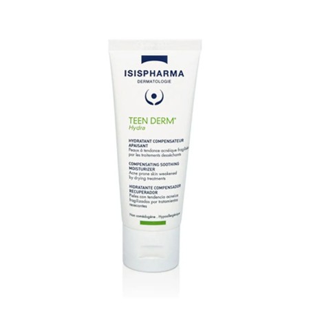 Isispharma Teen Derm Hydratant Compensateur Apaisant Hydra Peaux A Tendance Acneique 40ml