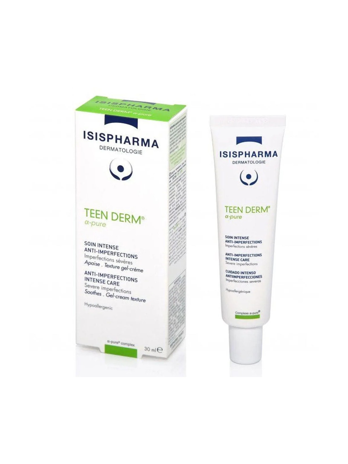 Isispharma Teen Derm Soin Intense Anti Imperfections A-pure 30ml