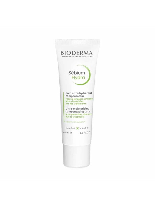 Bioderma Sebium Crème hydratante visage Peaux tendances acnéiques 40ml