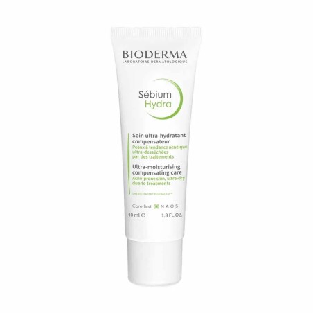 Bioderma Sebium Crème hydratante visage Peaux tendances acnéiques 40ml