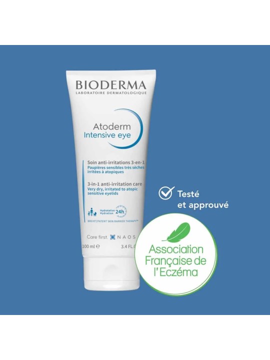 Bioderma Atoderm Soin Paupières Contour des Yeux Peaux Irritées 100ml