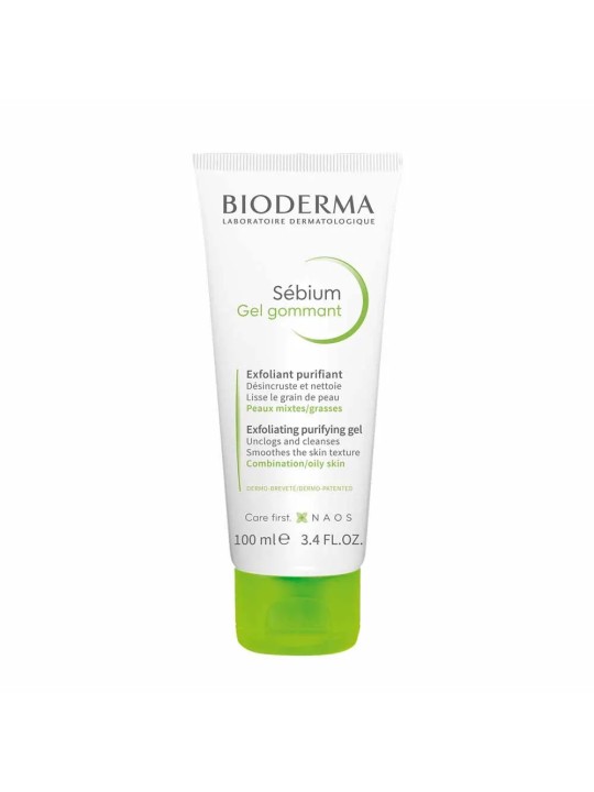 Bioderma Sebium Gommage visage purifiant Peaux mixtes à grasses 100ml