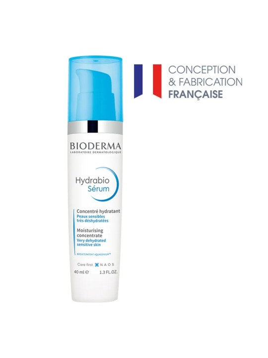 Bioderma Hydrabio Sérum hydratant visage à l'acide hyaluronique Peaux déshydratées 40ml