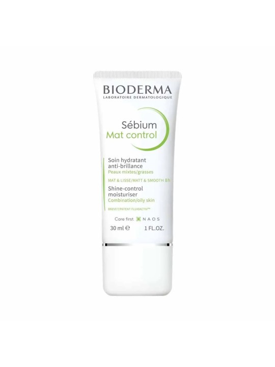 Bioderma Sebium Crème matifiante hydratante Peaux mixtes à grasses 30ml