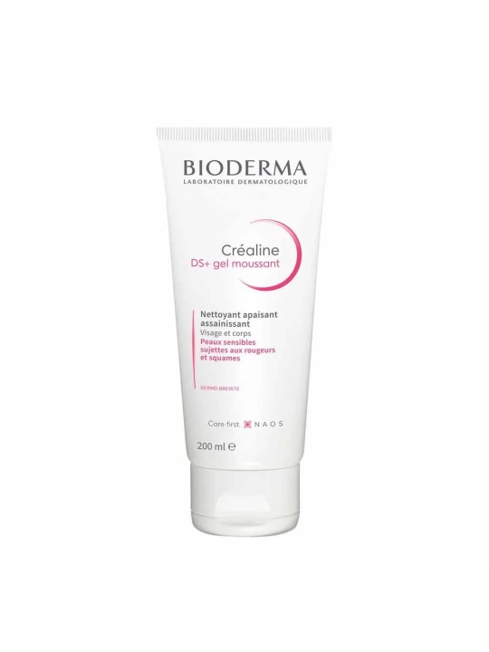 Bioderma Crealine Gel nettoyant Anti-rougeur Ds+ Peaux sensibles 200ml