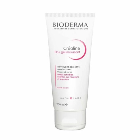 Bioderma Crealine Gel nettoyant Anti-rougeur Ds+ Peaux sensibles 200ml