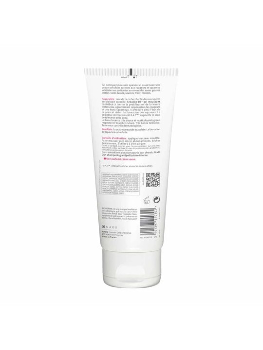 Bioderma Crealine Gel nettoyant Anti-rougeur Ds+ Peaux sensibles 200ml