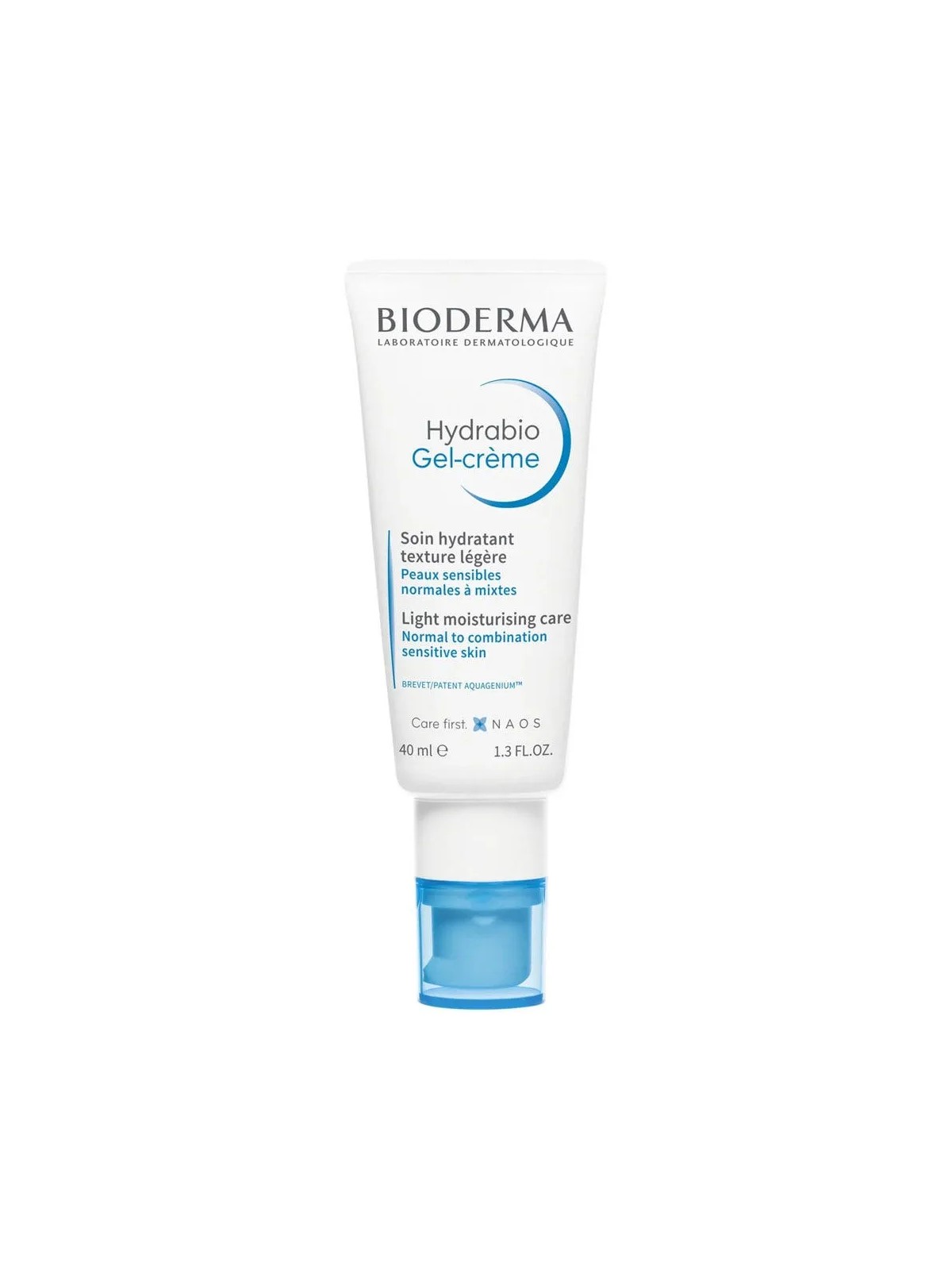 Bioderma Hydrabio Soin Hydratant Texture Légère Peaux Sensibles Normales à Mixtes 40ml