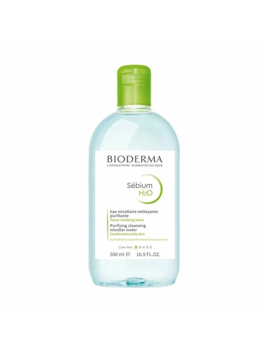 Bioderma Sebium Eau micellaire H2O Peaux grasses 500ml